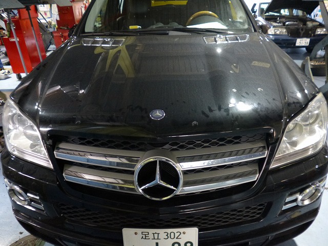 ベンツ Ｘ１６４ ＧＬ５５０ エンジン不動 修理 | 東京でベンツの修理