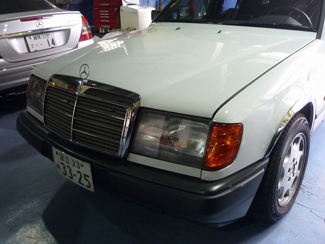 ベンツ ３００TE W１２４ エアコン 修理 | 東京でベンツの修理やBMW